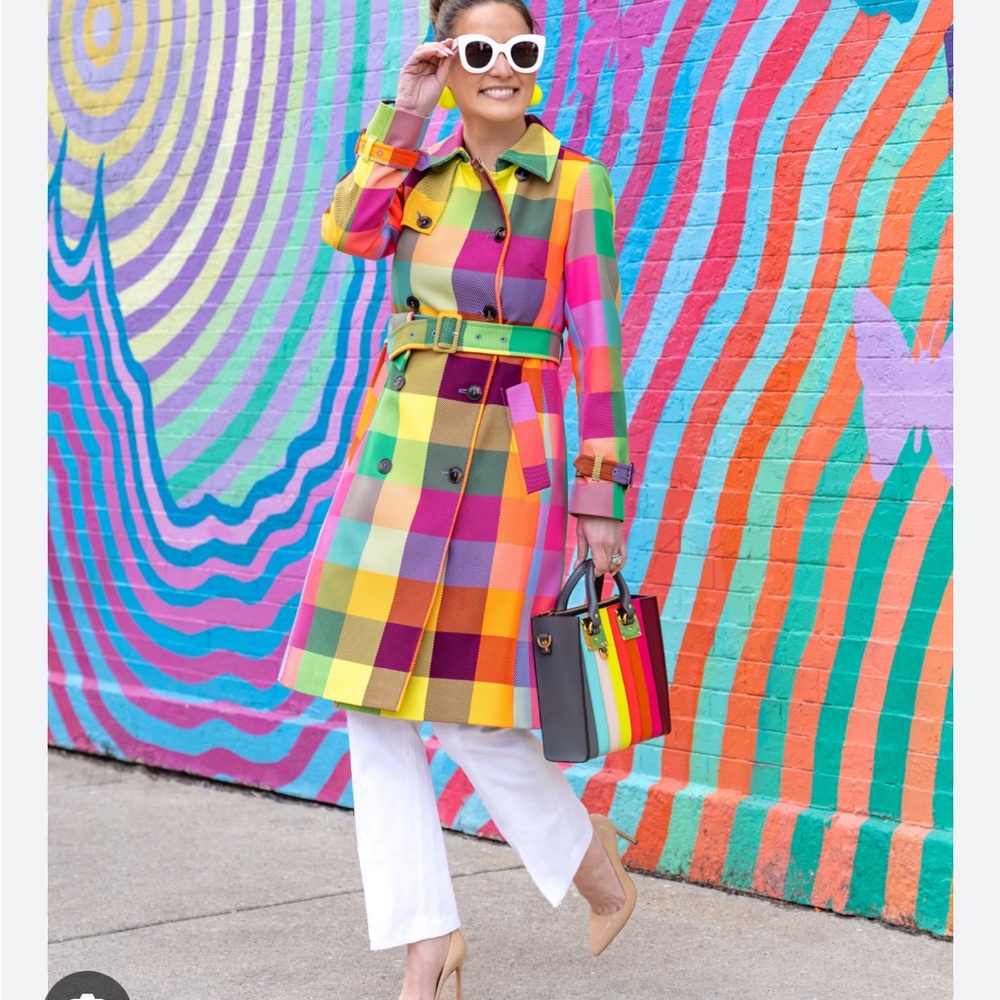 Boden Neon Cheltenham Trench Coat